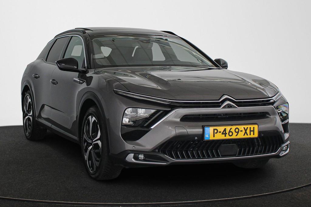 Citroen C5 X 1.6 Plug-in Hybrid 225 Shine / Pano / Leder / S, Auto's, Citroën, 1350 kg, Gebruikt, 4 cilinders, Lichtsensor