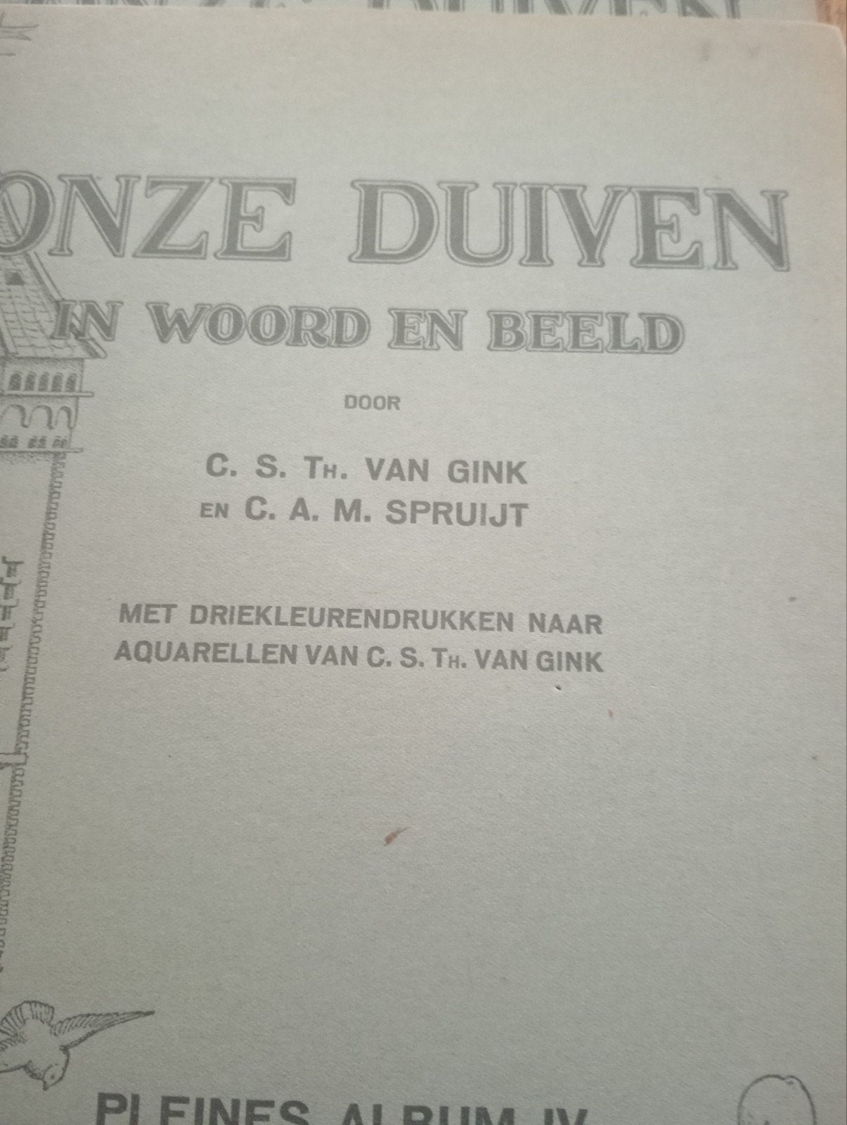 onze duiven pleines 1 2 3 4, Dieren en Toebehoren