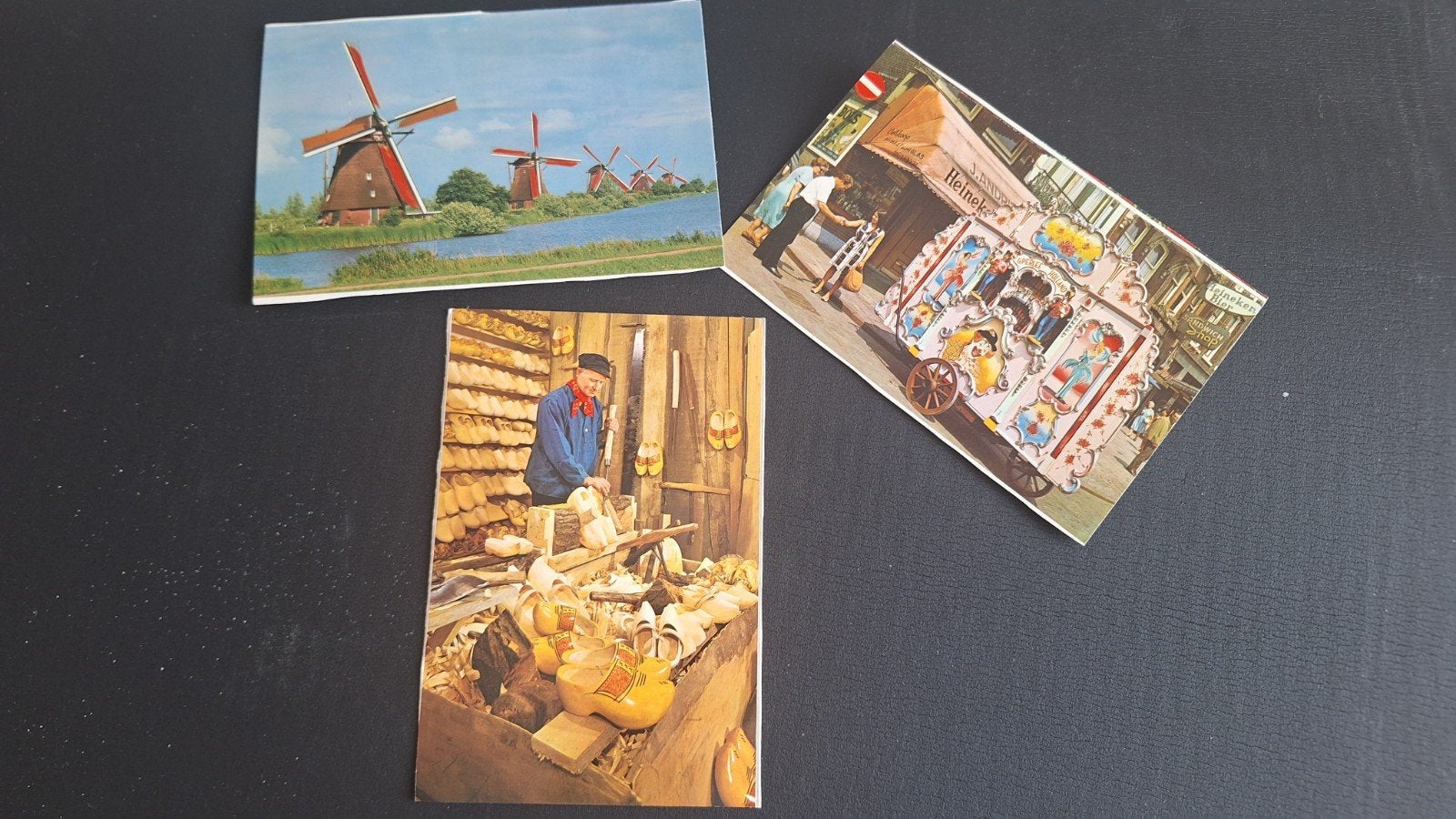 Drie oude onbeschreven ansichtkaarten Holland, Ophalen of Verzenden, 1960 tot 1980, Ongelopen, Noord-Holland
