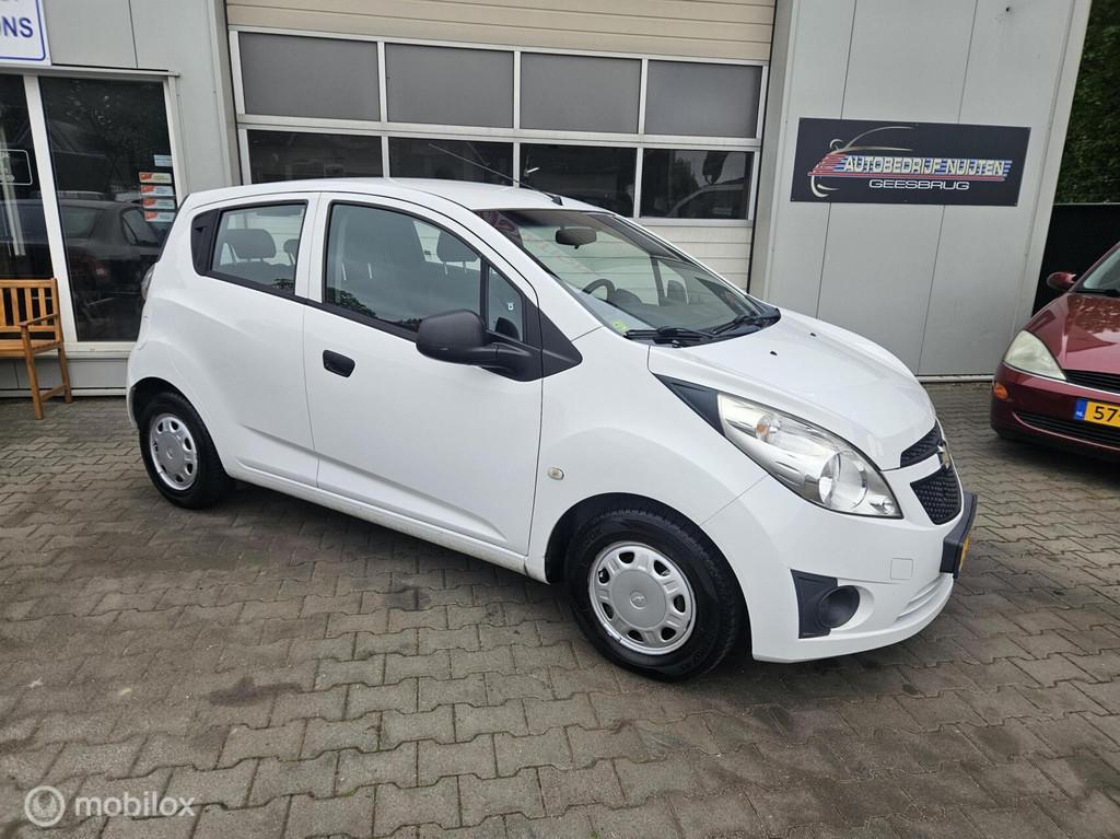 Chevrolet Spark 1.0 16V LS Bi-Fuel, Auto's, Chevrolet, Euro 5, 15 km/l, 4 cilinders, Wit
