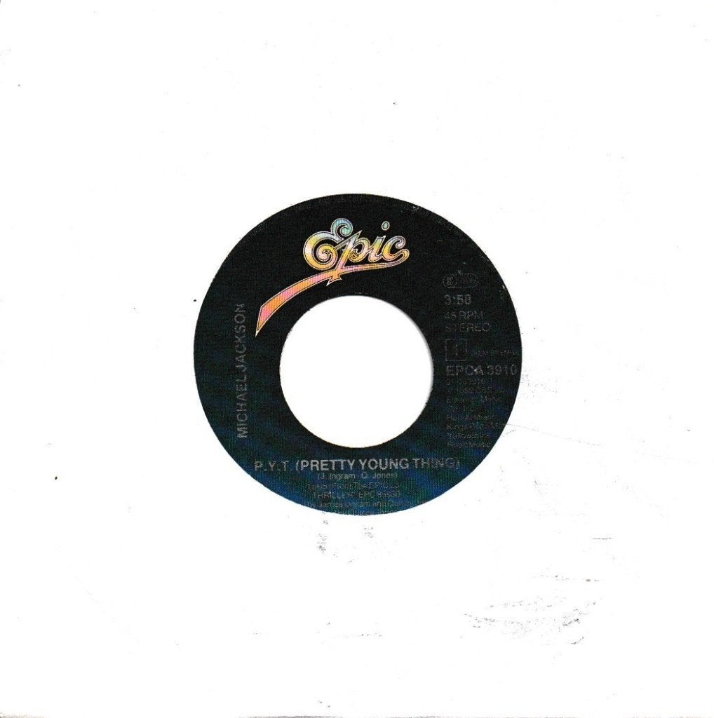 Michael Jackson - P.Y.T. (Pretty Young Thing), Gebruikt, 7 inch, Single, Ophalen of Verzenden