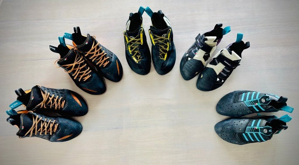Uitzonderlijk aanbod: Scarpa Klimschoenen, Ophalen of Verzenden, Zo goed als nieuw, Klimsportschoenen