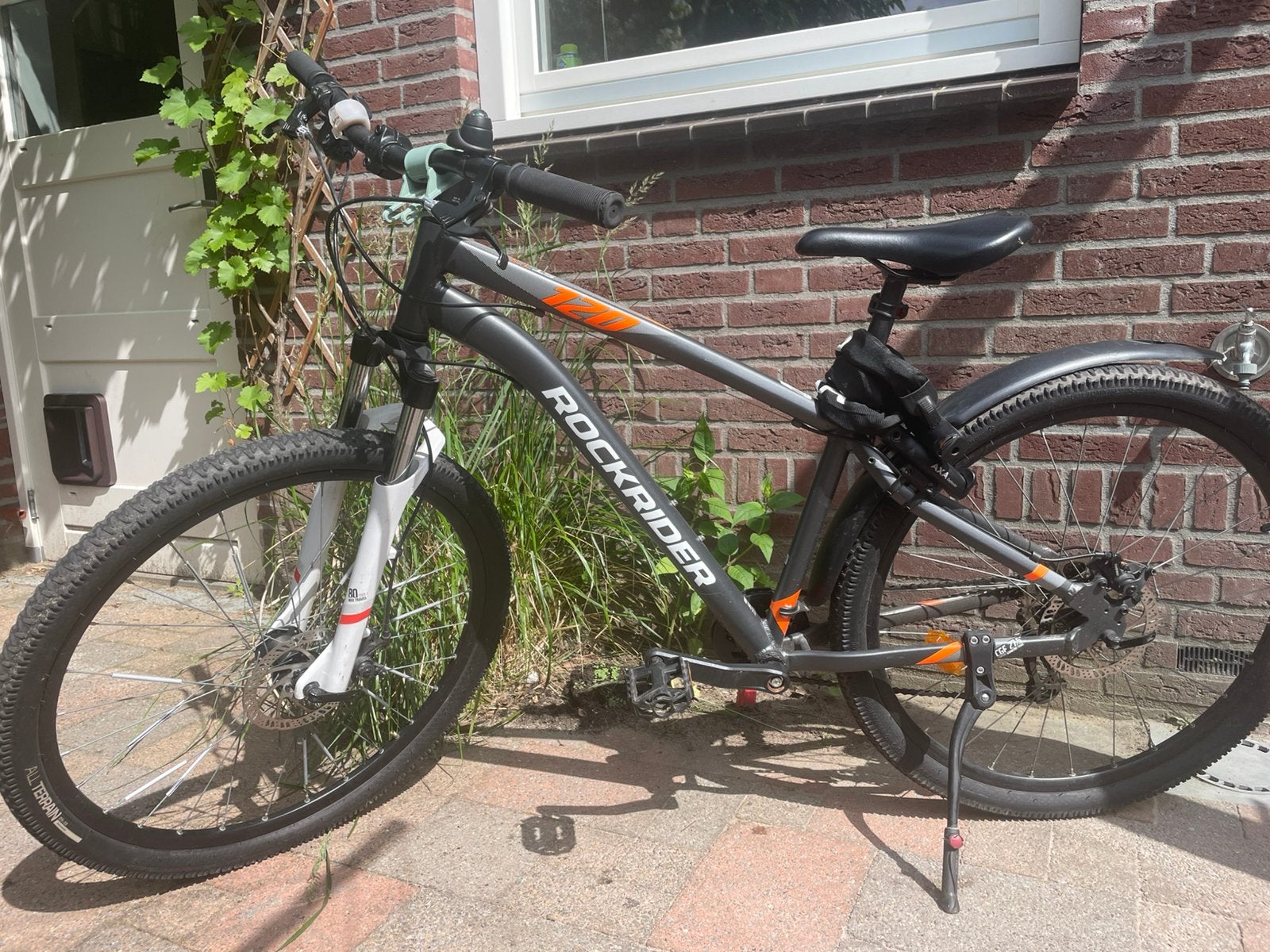 Rockrider zo goed als nieuw, Heren, Zo goed als nieuw, Schijfrem, Ophalen