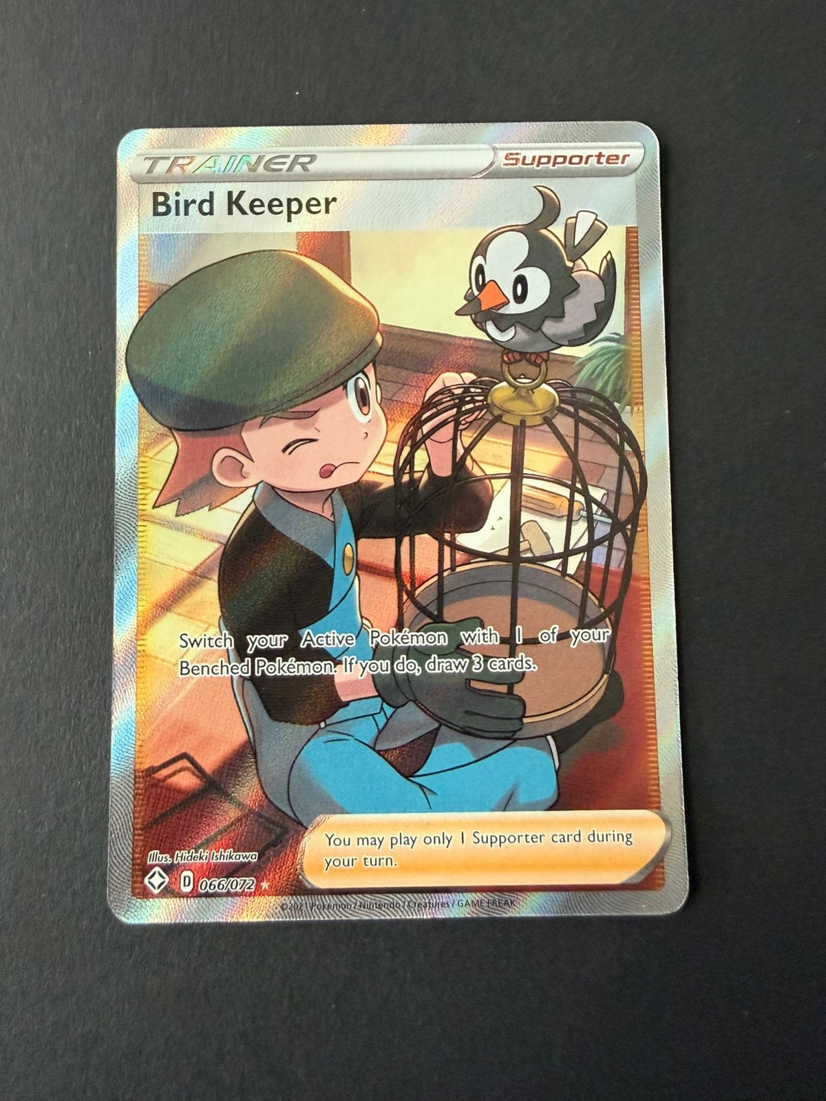 Shining Fates 066/072 Bird Keeper, Ophalen of Verzenden, Nieuw, Losse kaart
