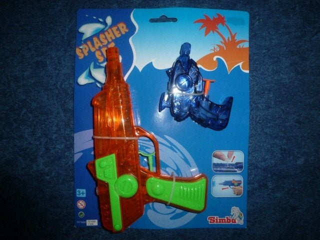 NIEUW splasher set met 2 waterpistolen, Kinderen en Baby's, Ophalen of Verzenden, Nieuw