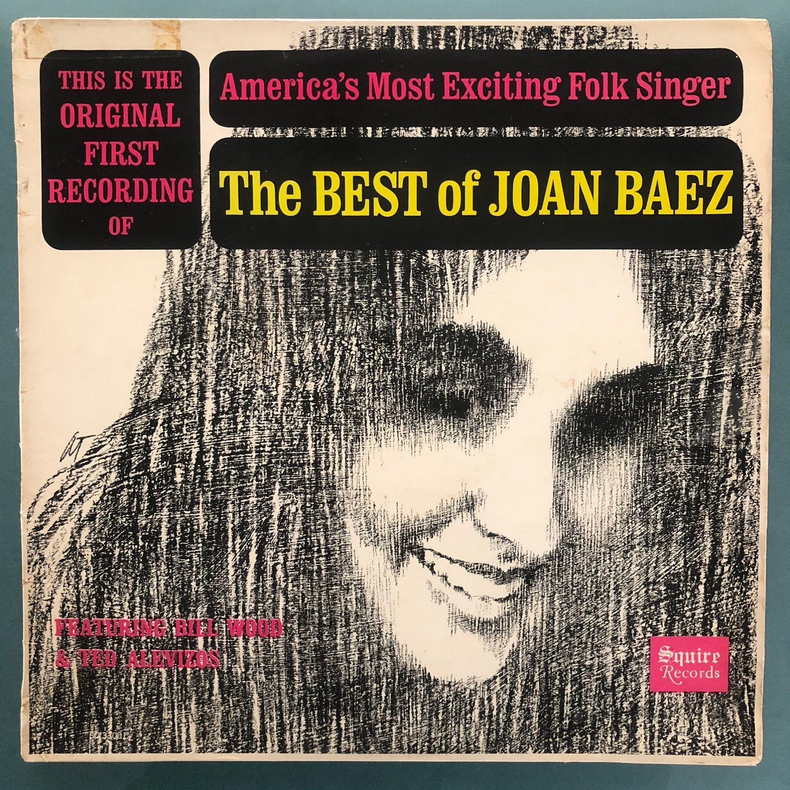 Joan Baez - The Best Of Joan Baez, LP Compilatie, Ophalen of Verzenden, Gebruikt, LP
