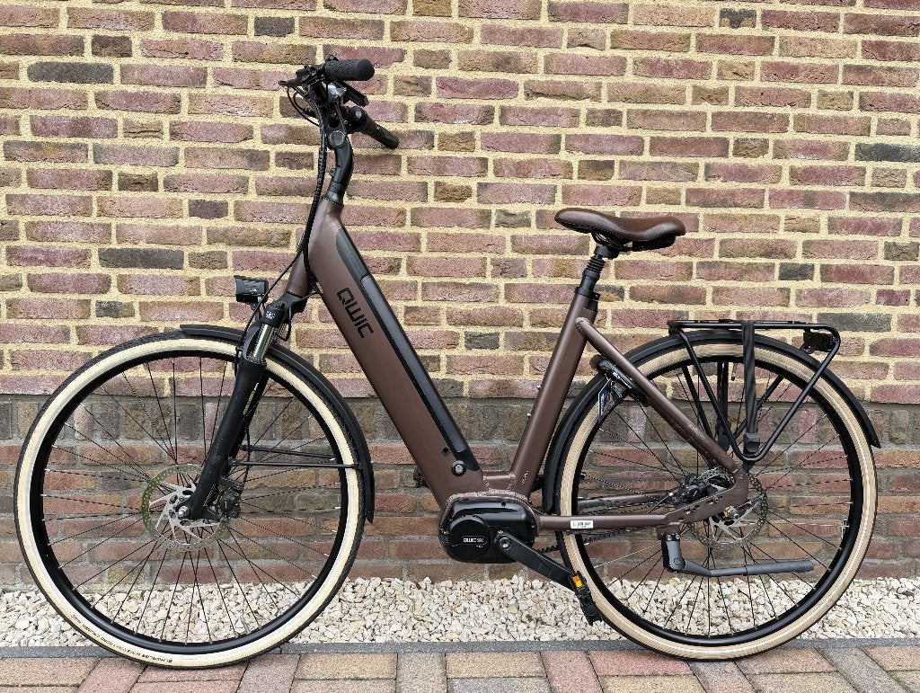 Qwic MN7 / Belt / 55 cm./ Bj.: 2021 / Bafang middenmotor, Qwic, Gebruikt, Ophalen of Verzenden, 51 tot 55 cm