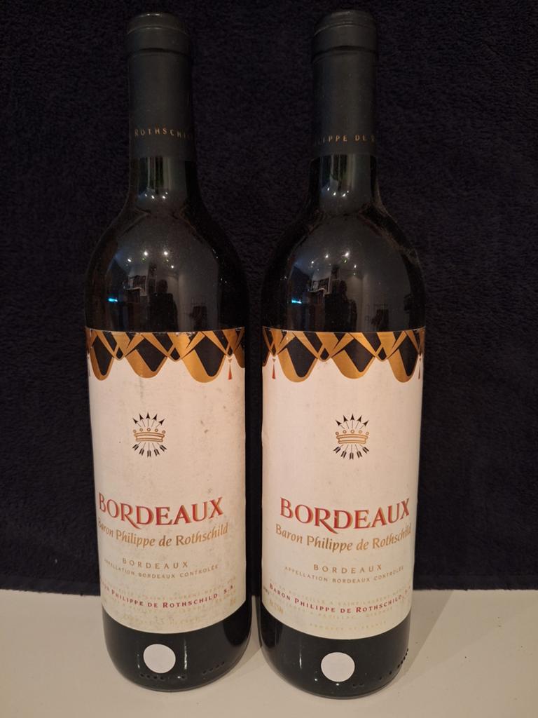 Bordeaux Baron Philippe de Rothschild - Jaargang 2022, Verzamelen, Wijnen, Frankrijk, Nieuw, Ophalen of Verzenden, Rode wijn