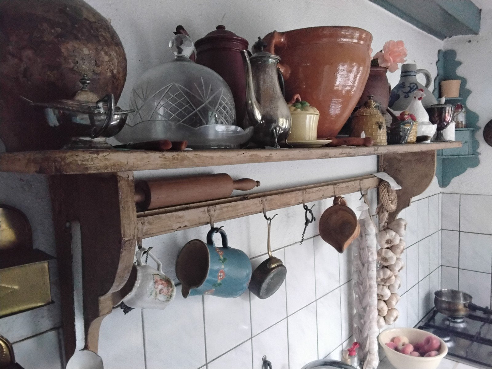 a ntiek schap, Ophalen