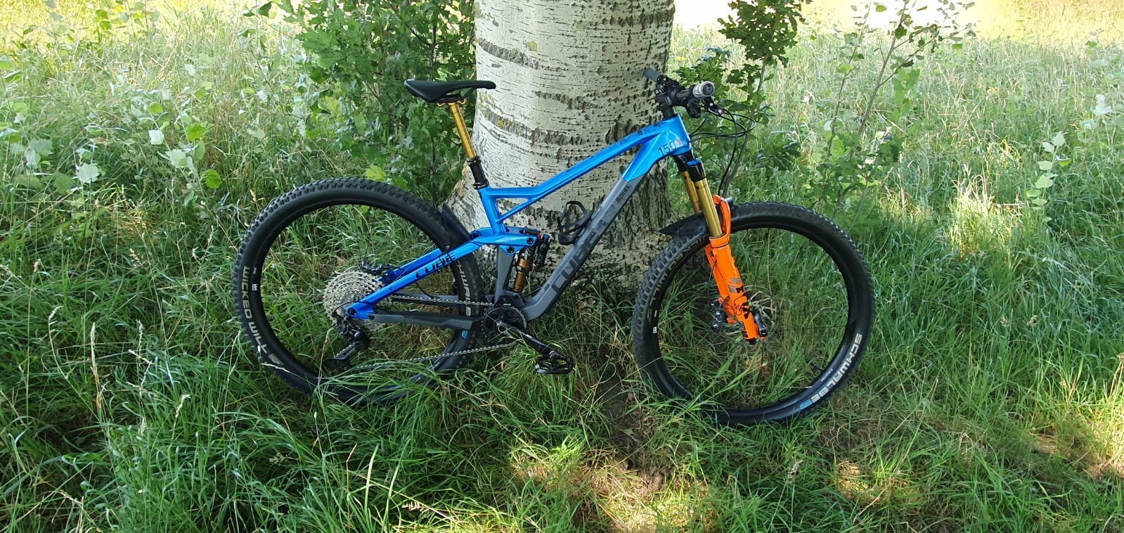 Cube Stereo 150 SL Action Team Blue Gray, Ophalen of Verzenden, Zo goed als nieuw, 80 kg of meer
