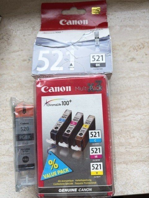 Te Koop : Canon 520-521cartridges, Ophalen of Verzenden, Cartridge, Canon