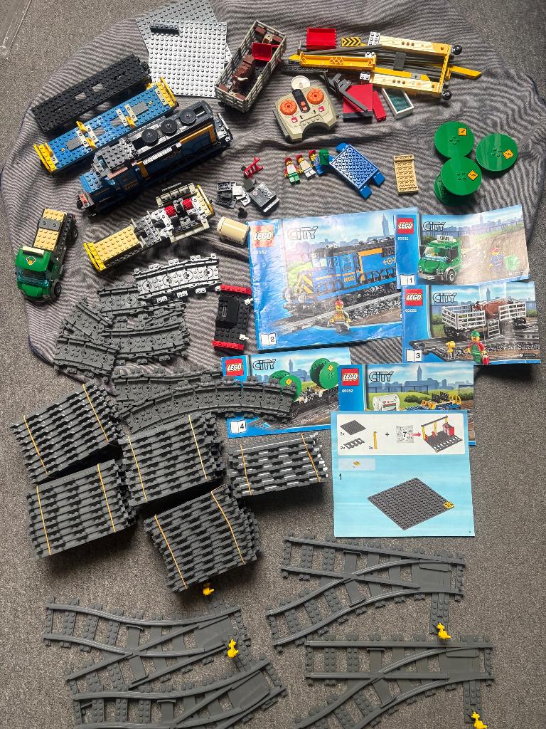 Lego trein 60052, Ophalen of Verzenden, Gebruikt, Lego
