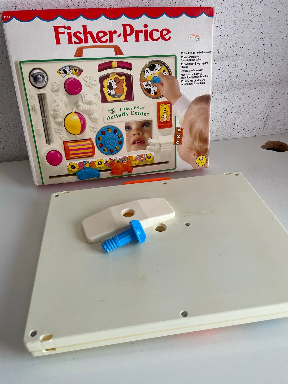 Fisher-Price Activity Center - Vintage Baby Speelgoed, Ophalen of Verzenden, Gebruikt, Speelset
