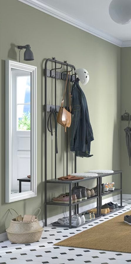 Kapstok Ikea Nipasen, Huis en Inrichting, Woonaccessoires | Kapstokken, Zo goed als nieuw, Metaal, 150 tot 200 cm, Ophalen