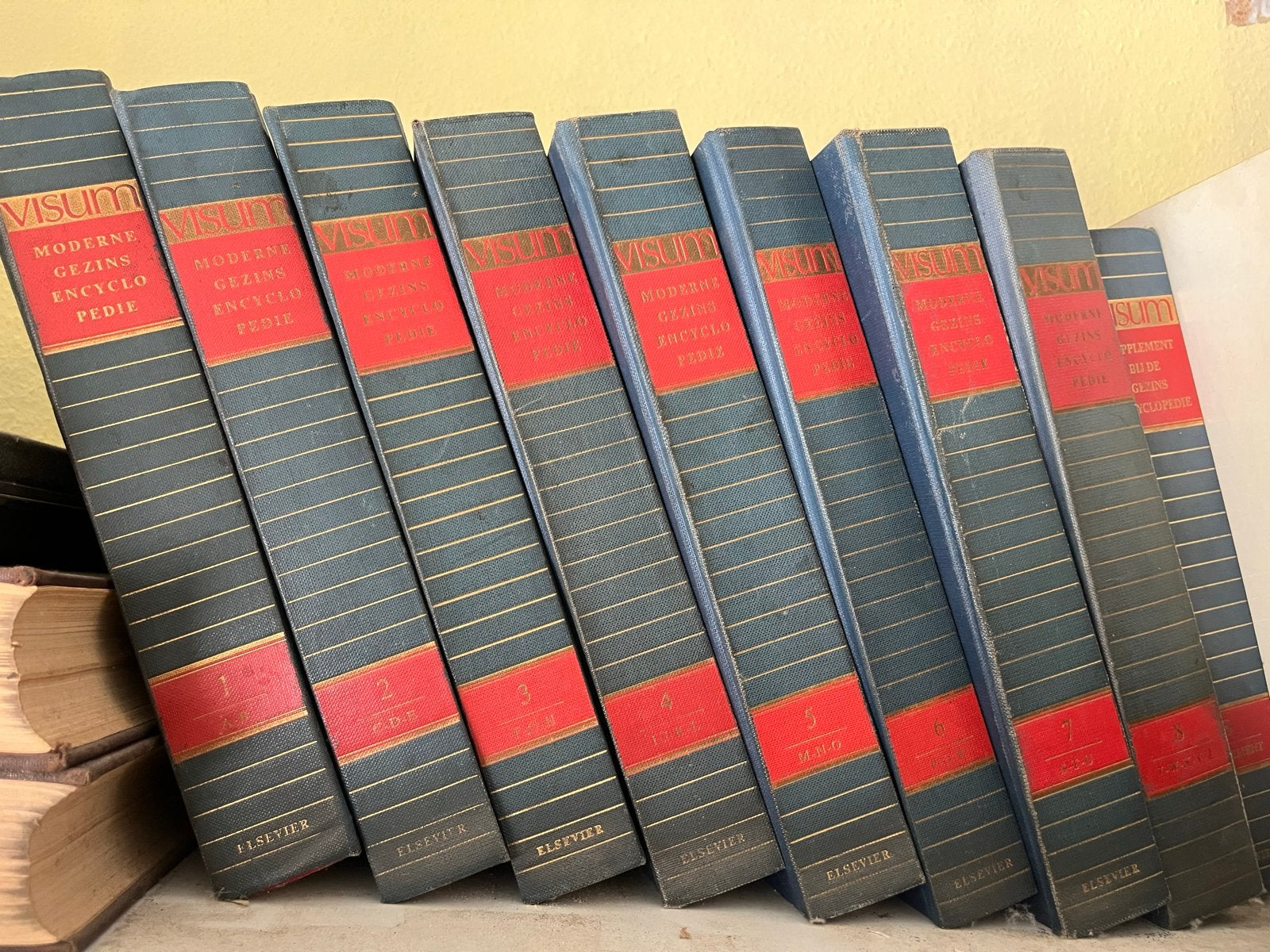 Visum Moderne Gezinsencyclopedie - Complete Serie, Boeken, Encyclopedieën, Ophalen, Gelezen, Algemeen, Complete serie
