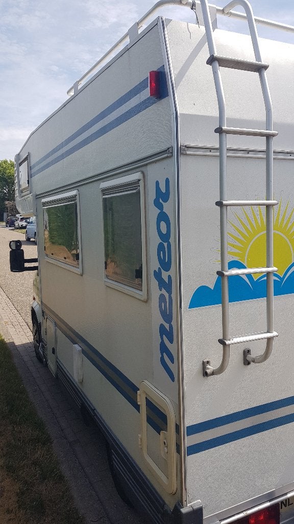 Trap aluminium camper ladder trapje achterkant verschillende, Verzenden, Gebruikt