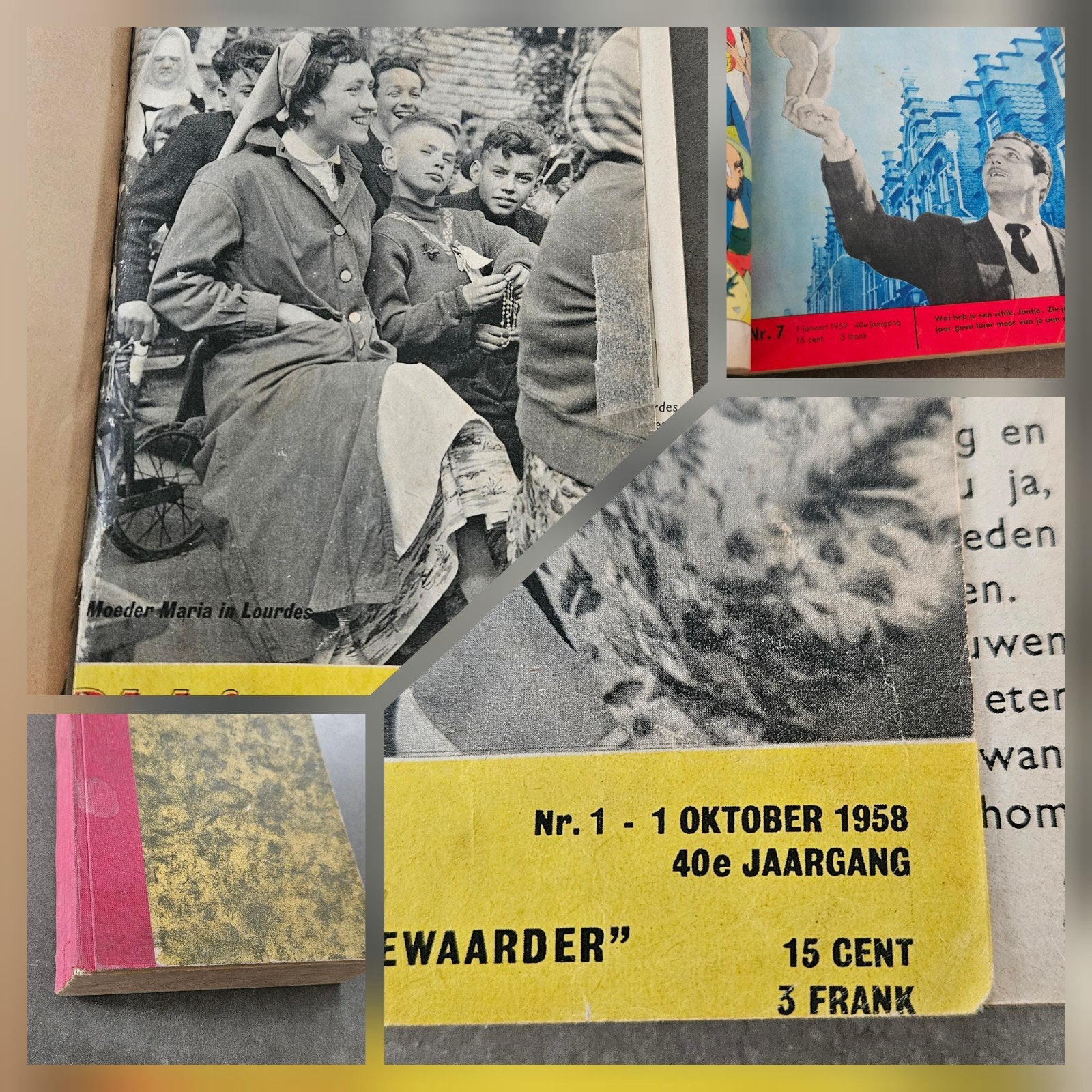 Vintage Okki Ingebonden tijdschriften Jaargang 1958 - Zeldza, Ophalen of Verzenden, Gelezen, Overige typen