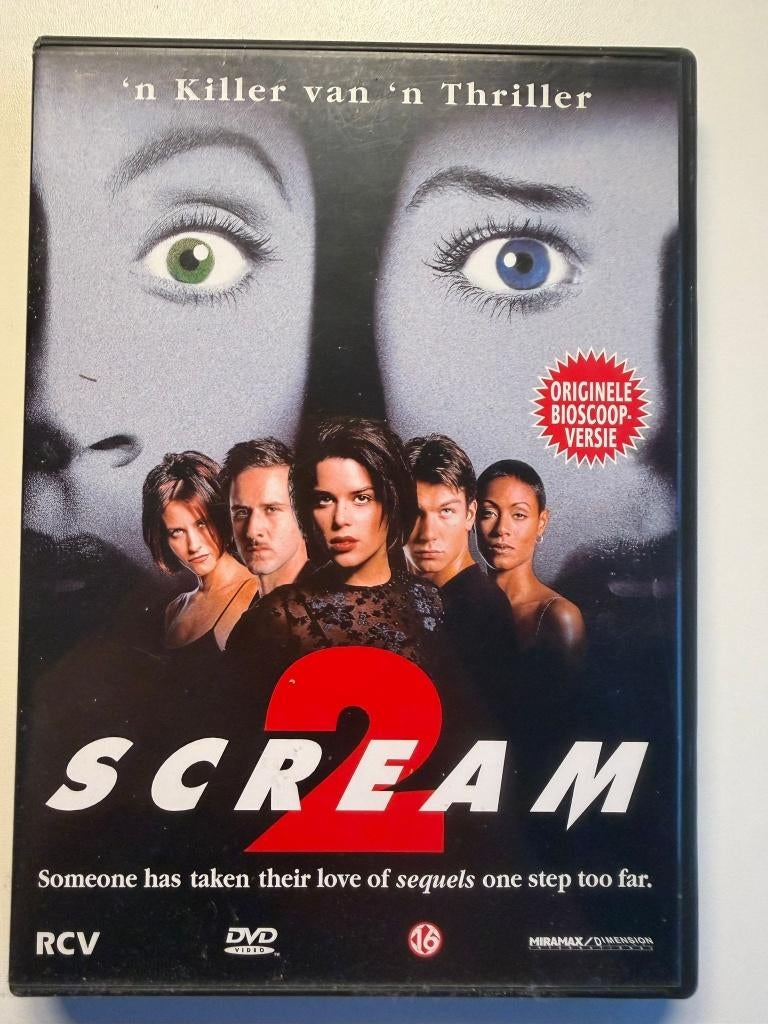 Scream 2 (1997) DVD | Actie 5=4, Cd's en Dvd's, Dvd's | Actie, Zo goed als nieuw, Vanaf 16 jaar, Ophalen of Verzenden