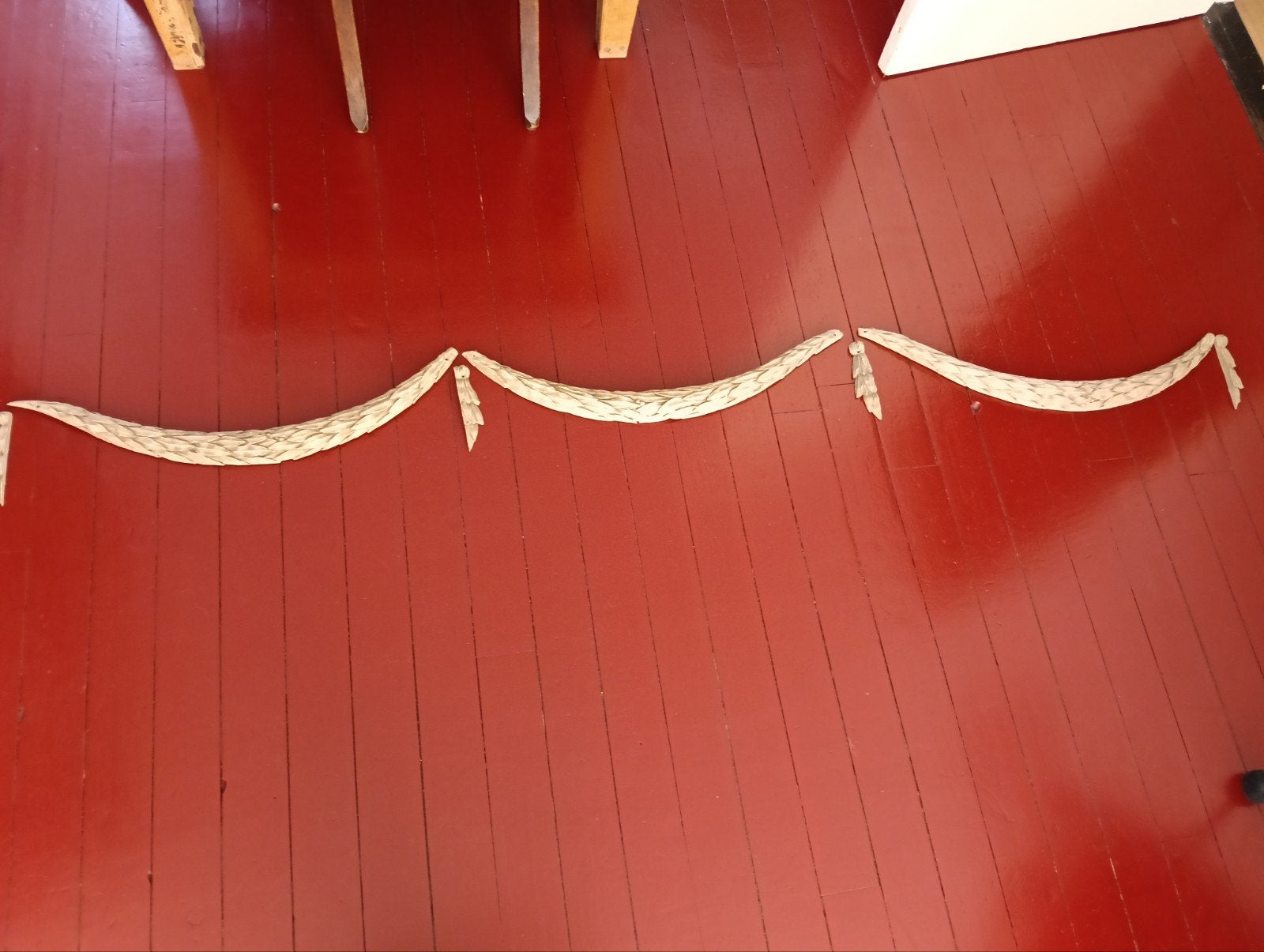 Decoratieve guirlande met bladmotief, Ophalen of Verzenden