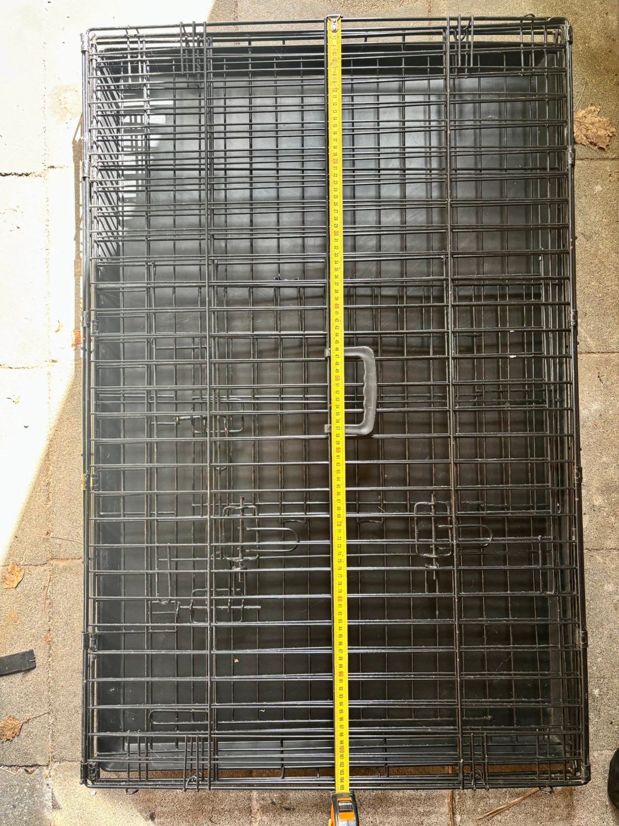 Grote bench B68xL105xH76 voor hond, Dieren en Toebehoren, Ophalen, Zo goed als nieuw