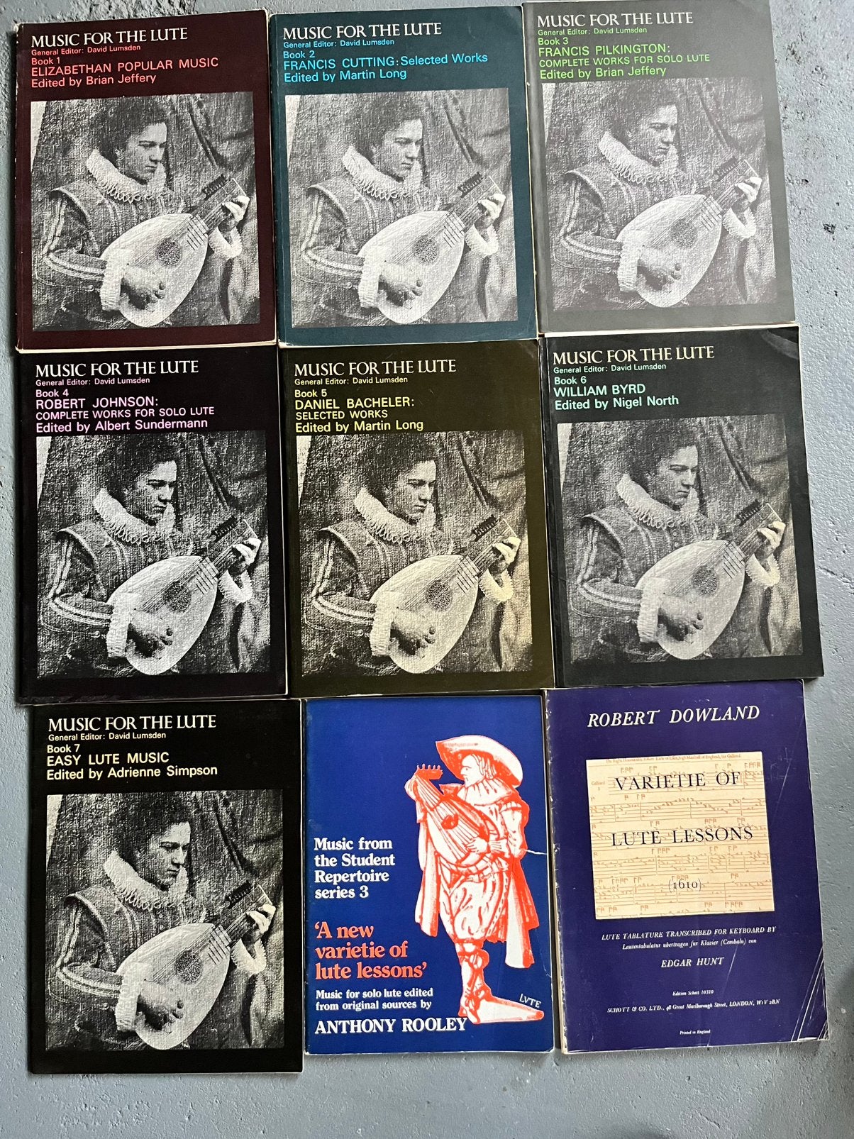 Bladmuziek renaissance luit lute luth music score tabulatuur, Muziek en Instrumenten, Ophalen, Gebruikt, Klassiek, Overige instrumenten