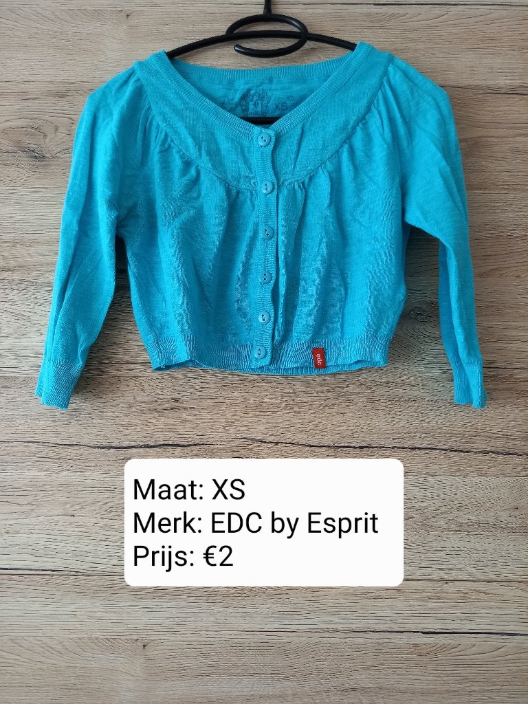 Bolero Esprit maat xs, Kleding | Dames, Blauw, Ophalen of Verzenden, Maat 34 (XS) of kleiner, EDC by Esprit