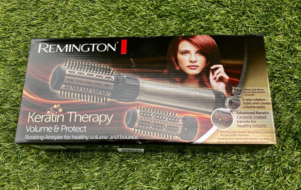 Remington AS8090 Keratin Therapy, Ophalen of Verzenden, Zo goed als nieuw, Föhn of Haardroger