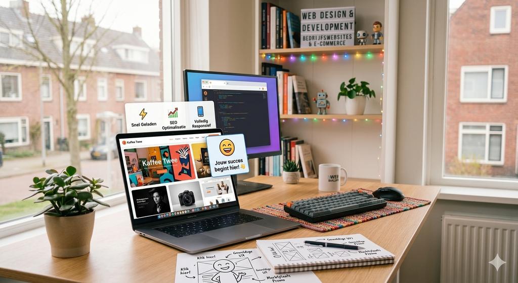Website maken zzp & ondernemer - Simpel & professioneel €99, Ophalen, Nieuw