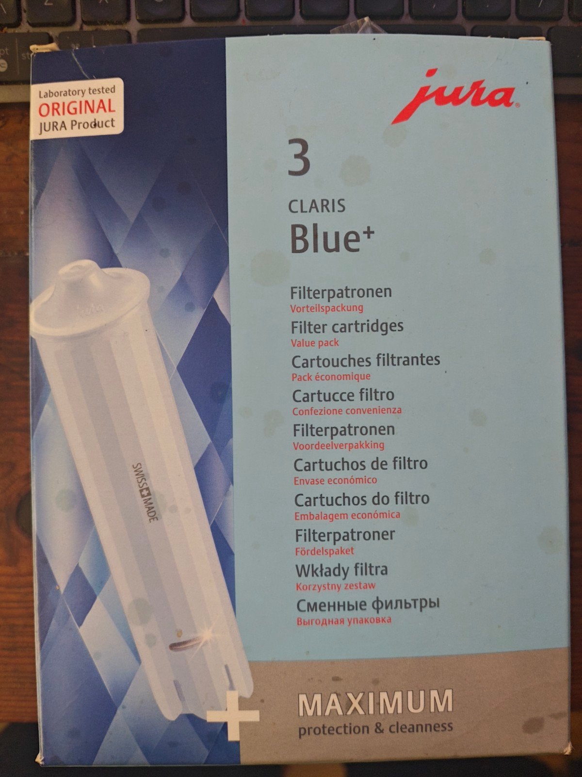 Jura Claris Blue+ filterpatronen (2 stuks), Ophalen of Verzenden, Nieuw