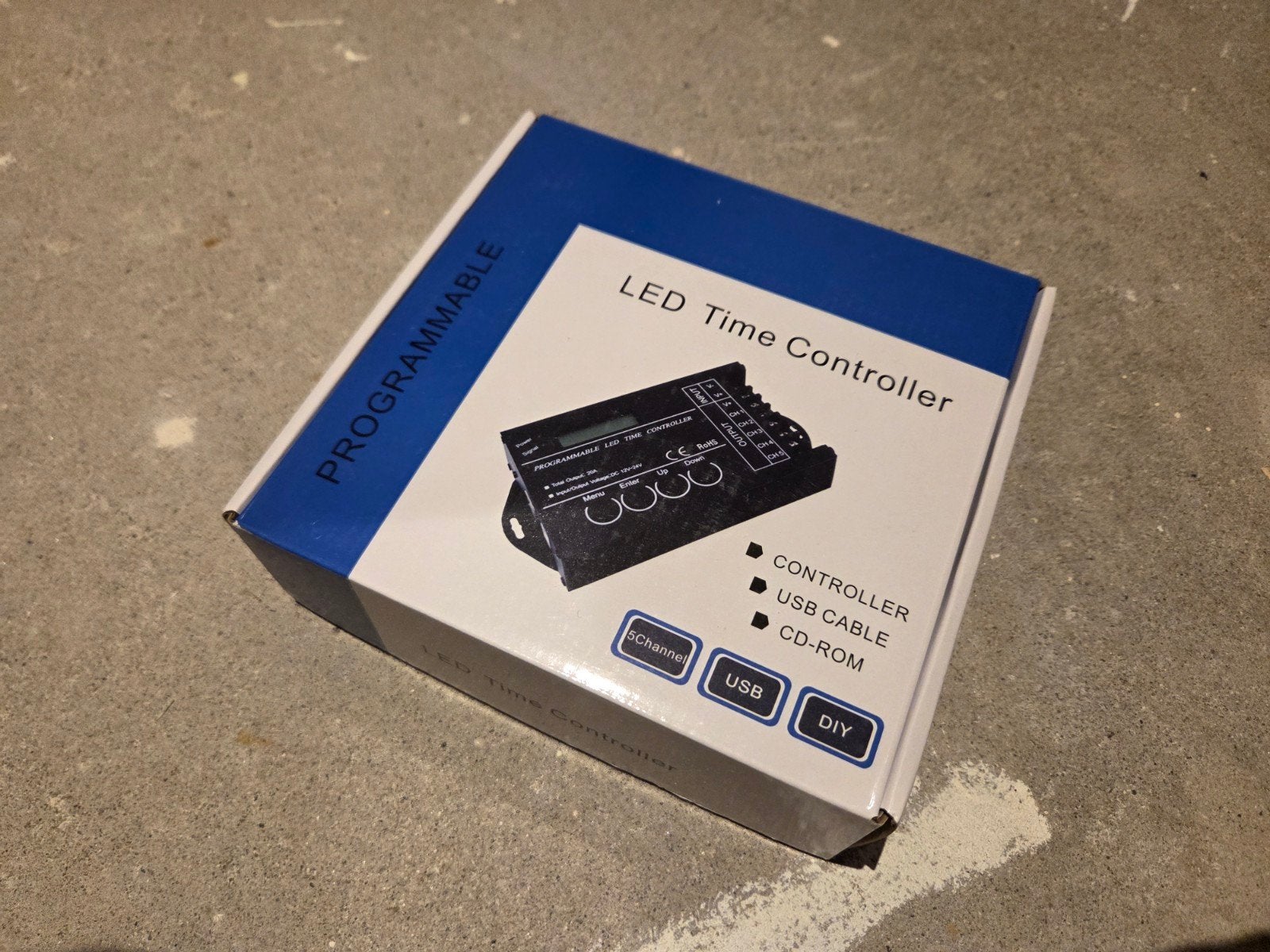 Programmeerbare LED Tijd Controller met Voeding, Ophalen of Verzenden, Zo goed als nieuw, Overige typen