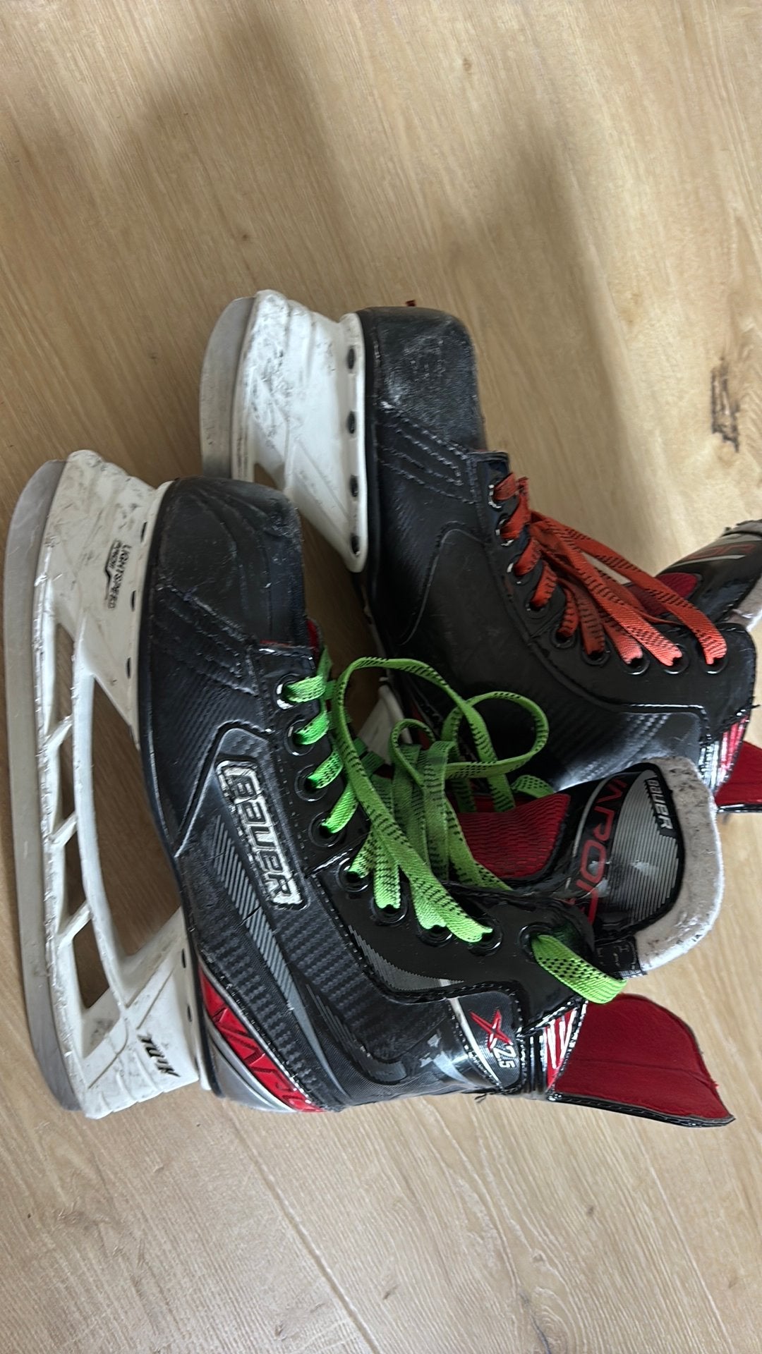 Bauer vapor maat 38 ijshockey schaatsen, pas geslepen!, Ophalen of Verzenden, Gebruikt, Schaatsen