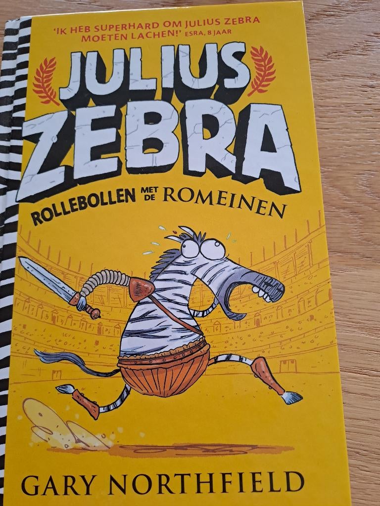 Julius Zebra, Rollebollen met de Romeinen, Ophalen of Verzenden, Gelezen, Verhalen