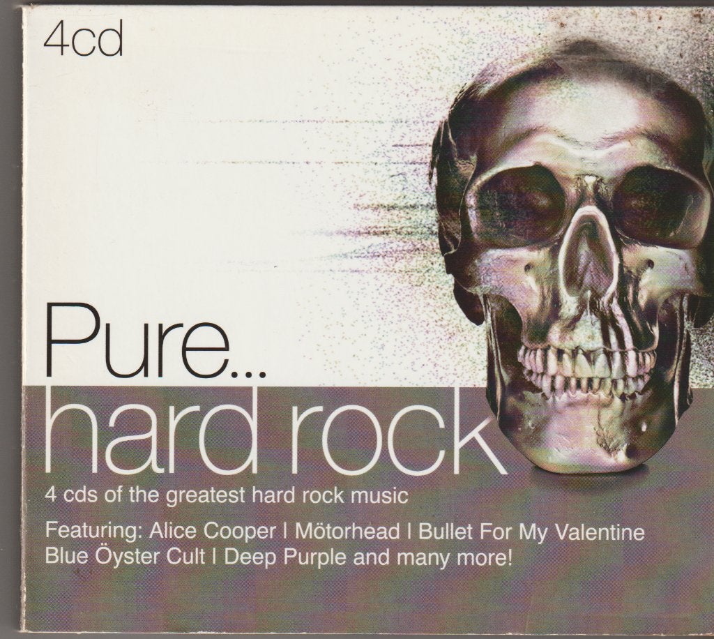 Pure...Hard Rock....4CD, Cd's en Dvd's, Cd's | Verzamelalbums, Gebruikt, Digipak, Ophalen of Verzenden, Verzamelalbum
