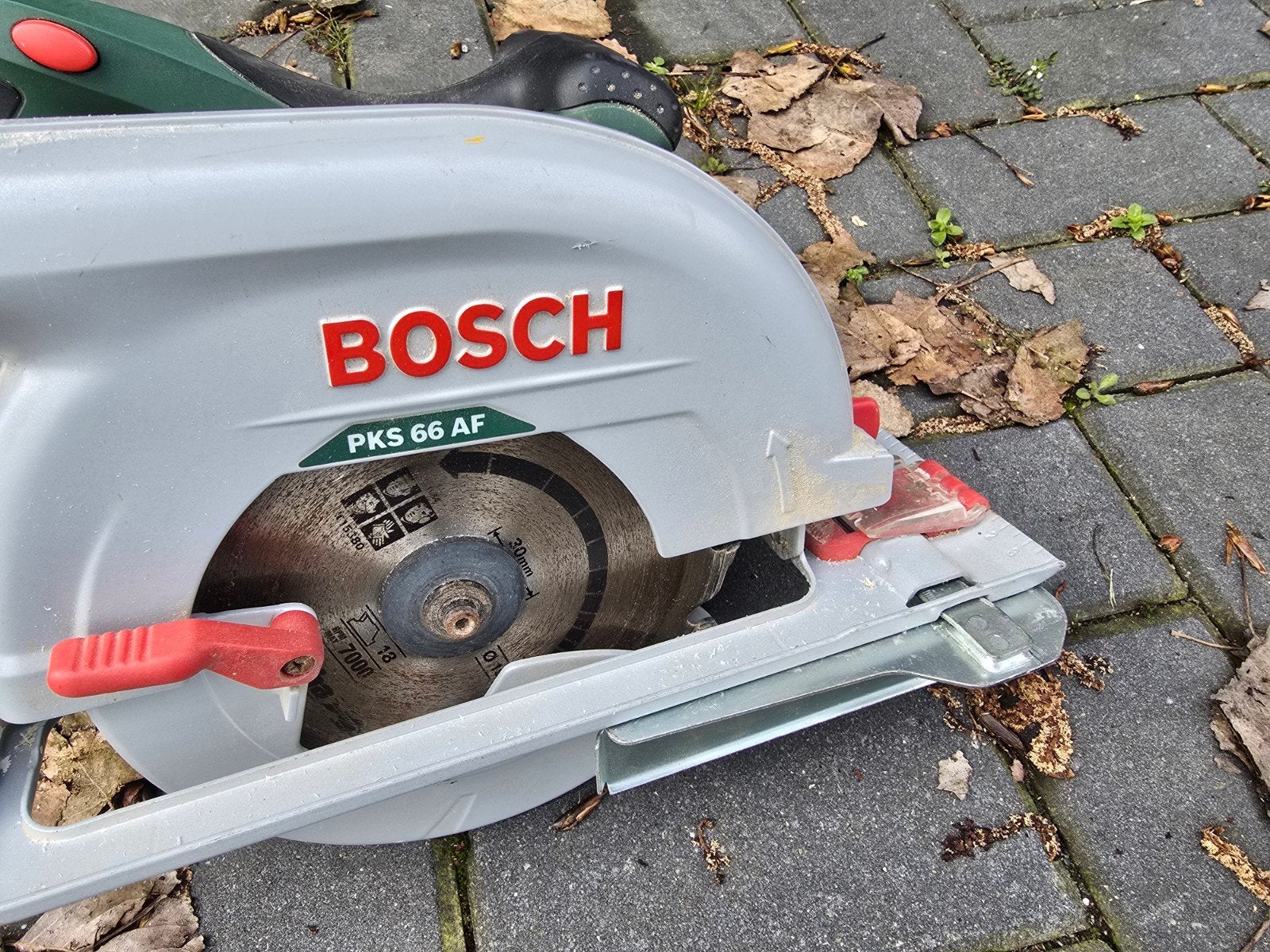 Bosch PKS 66 AF cirkelzaag., Ophalen, 1200 watt of meer, Cirkelzaag, 30 tot 70 mm