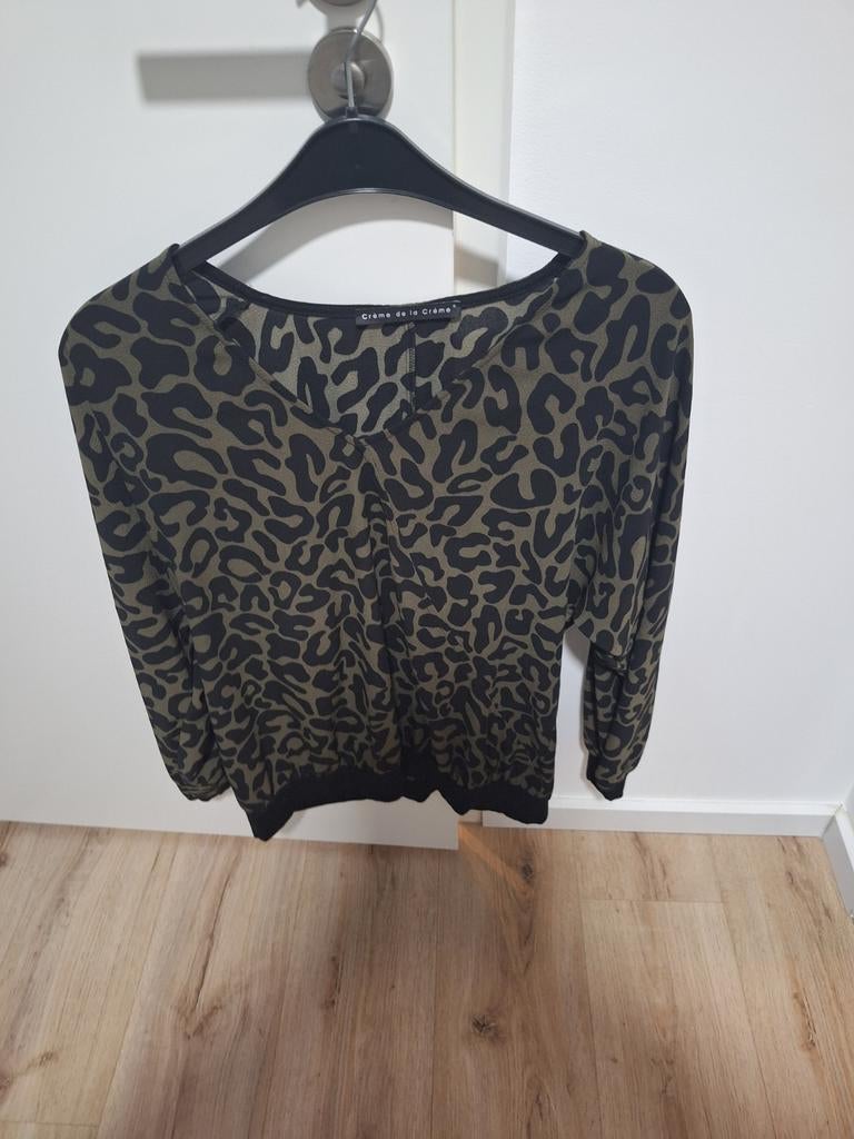 Blouse, Kleding | Dames, Blouses en Tunieken, Ophalen of Verzenden, Zo goed als nieuw, Maat 46/48 (XL) of groter, Zwart