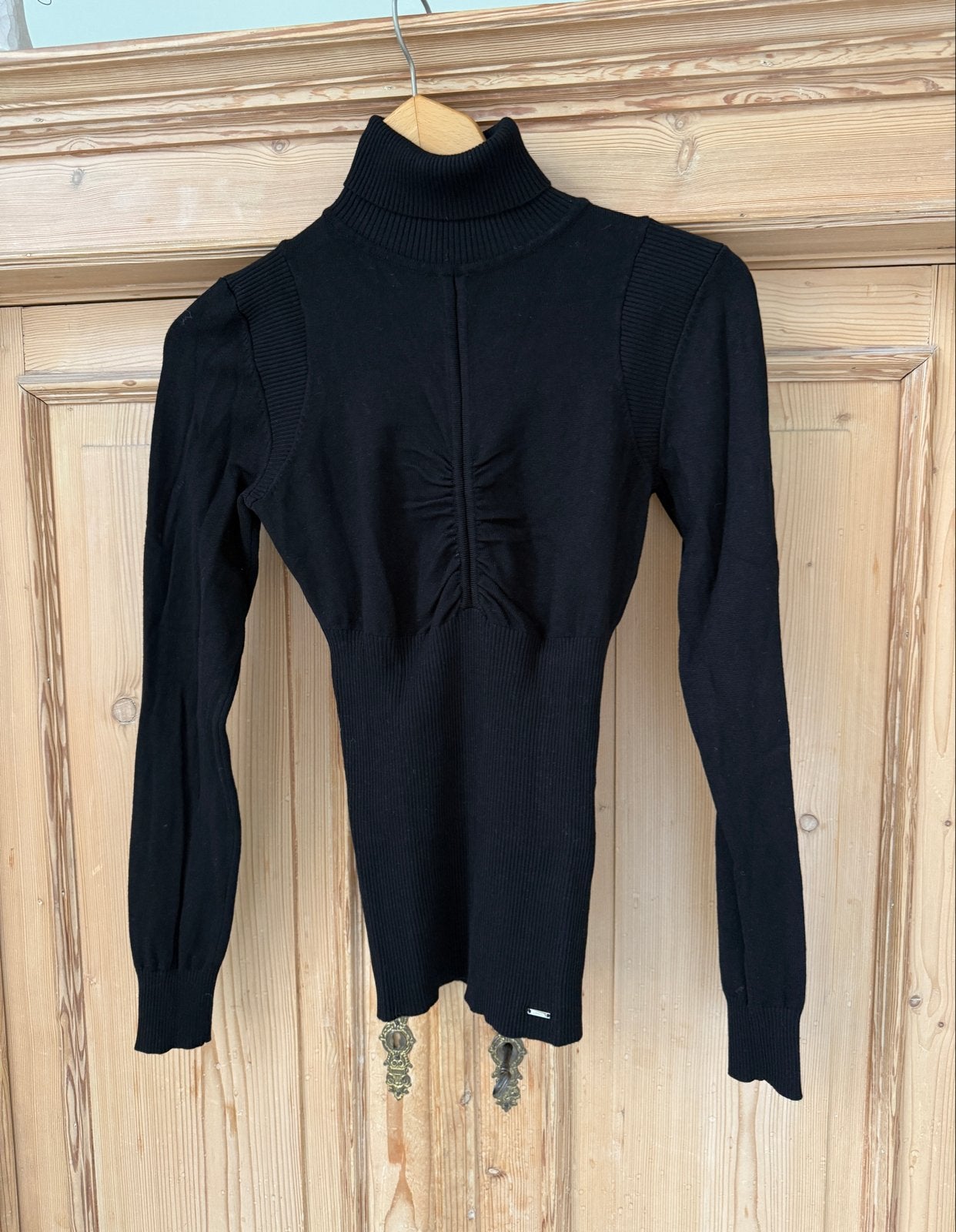Morgan zwarte coltrui - Als nieuw! Maat S/M, Kleding | Dames, Ophalen of Verzenden, Zo goed als nieuw, Maat 36 (S), Zwart