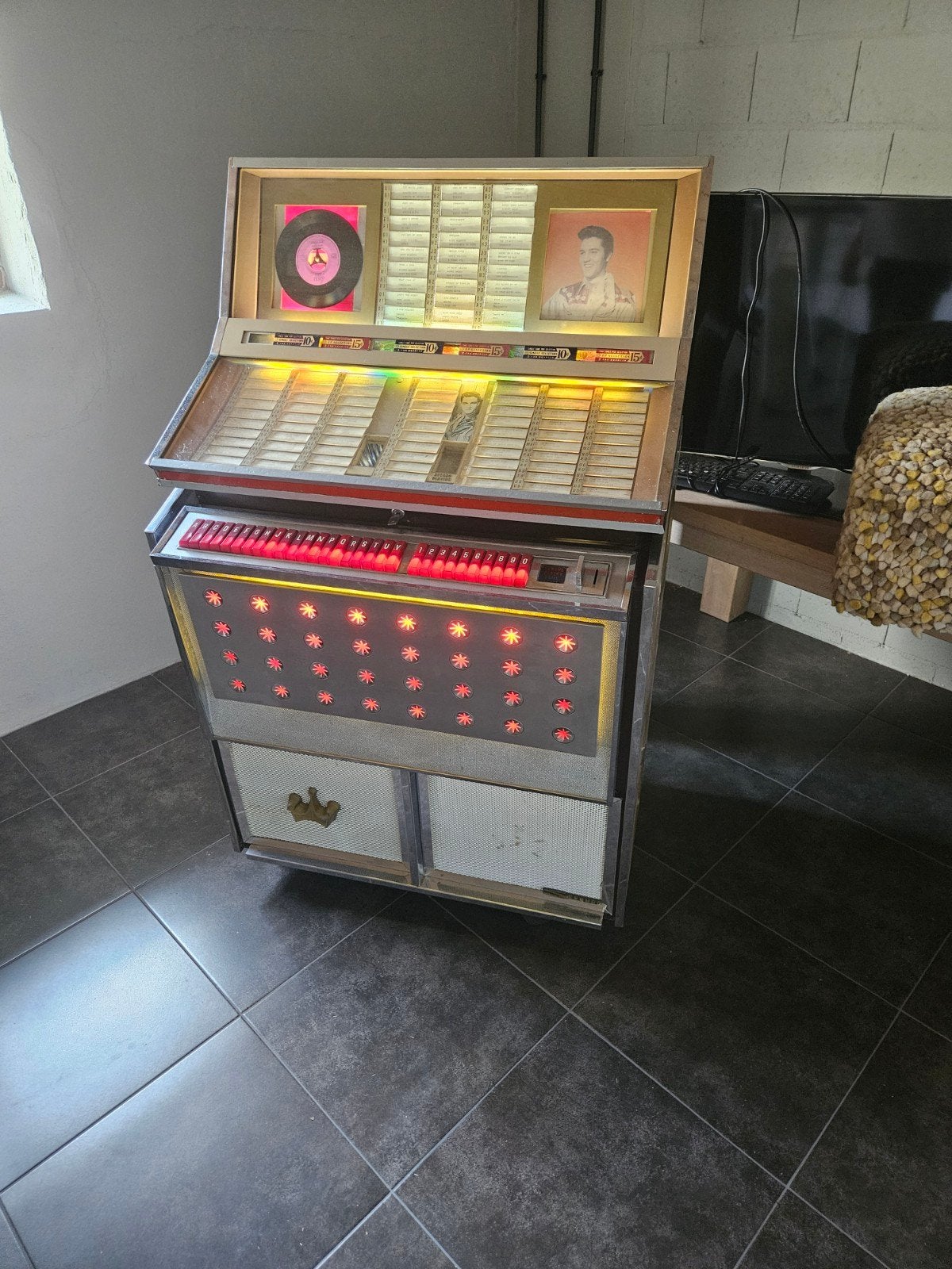 Rowe Ami Tropicana, Ophalen, Gebruikt, 1950 tot 1960, Ami