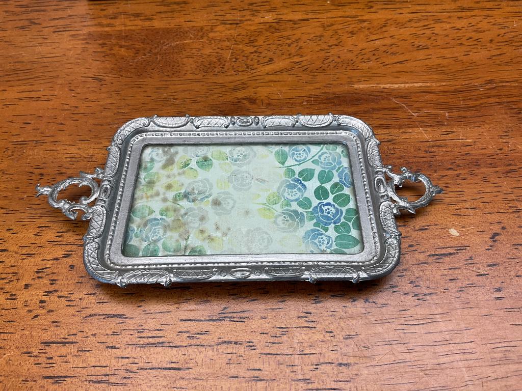Dienblad voor poppenhuis, Ophalen of Verzenden, Gebruikt, Decoratie