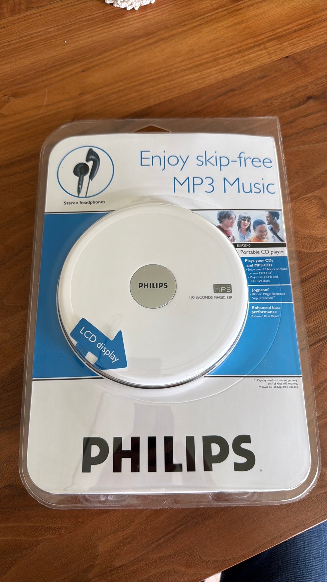 Philips Draagbare MP3-CD-speler EXP2540/02, Ophalen of Verzenden, Discman