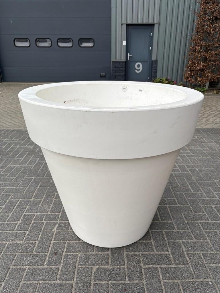 Elho Pure Round 120 - Grote Bloempot, Ophalen, Kunststof, Gebruikt, 40 cm of meer