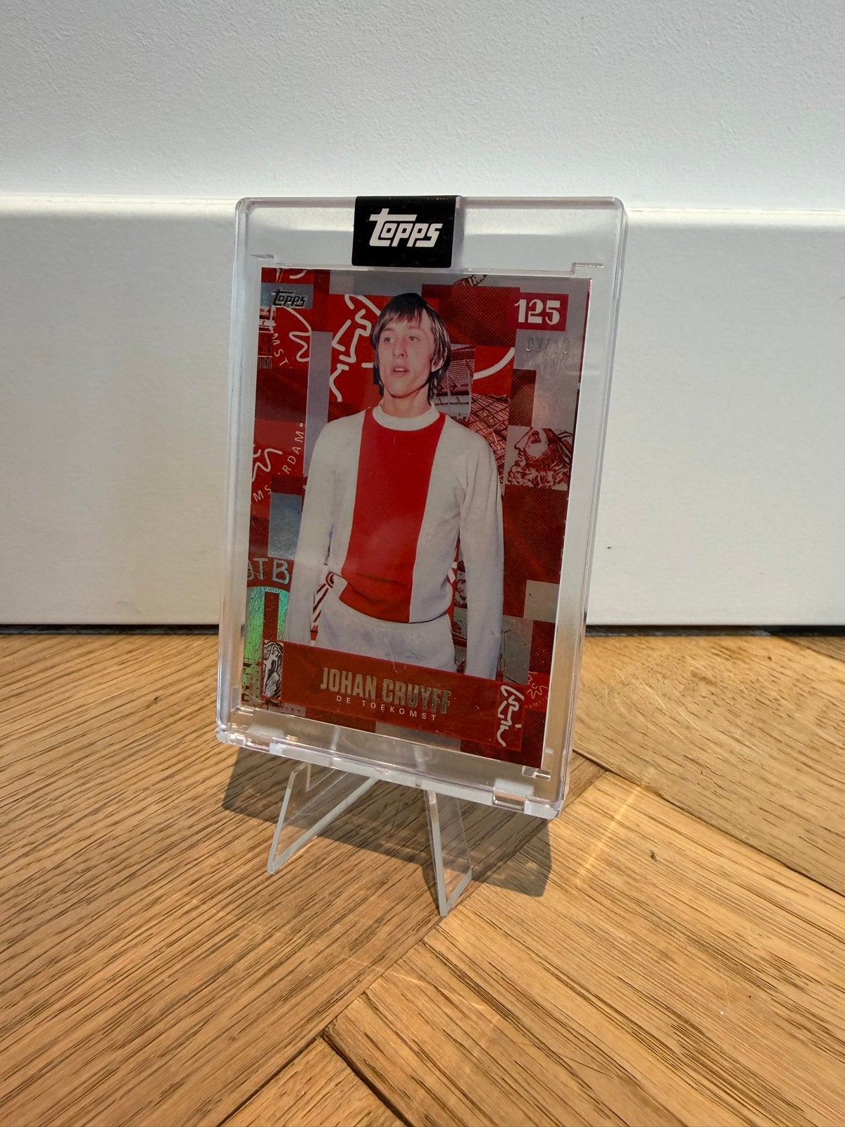 Johan Cruyff Topps Ajax 125 De Toekomst 07/10, Verzamelen, Ophalen of Verzenden, Nieuw, Ajax, Spelerskaart