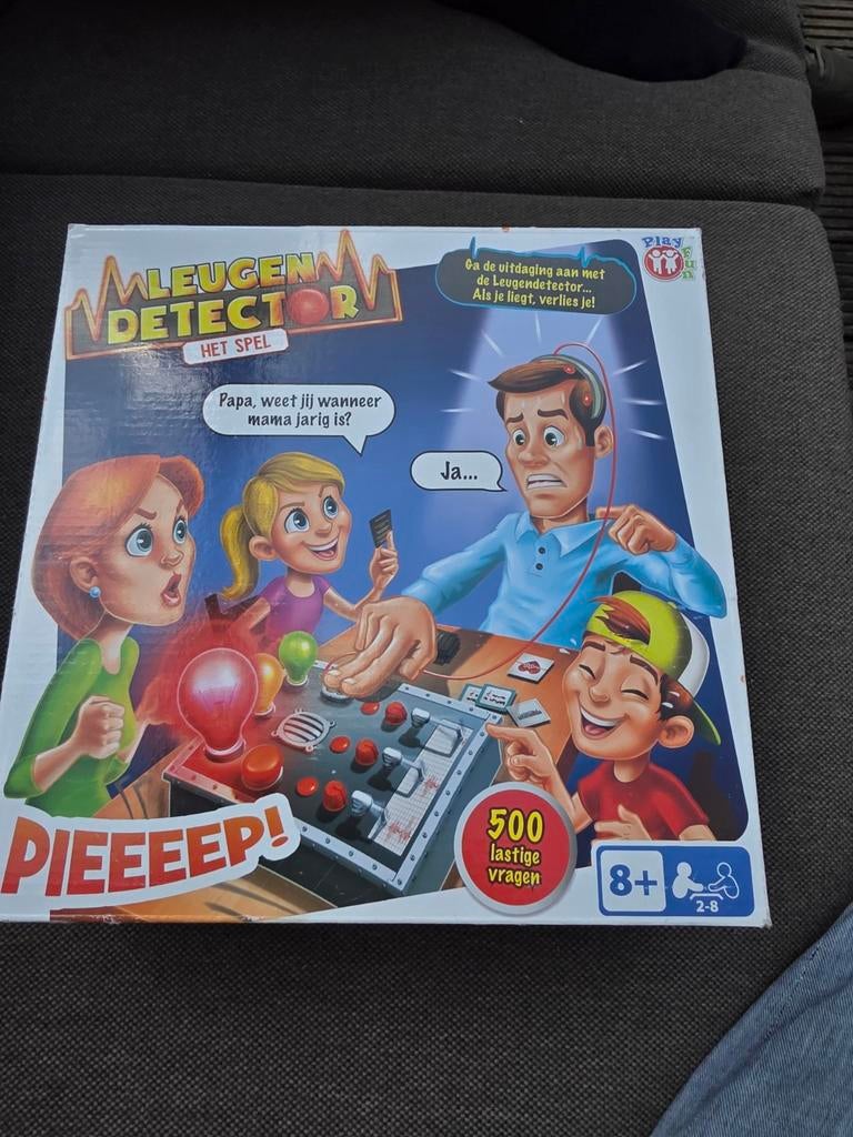 Leugendetector Het Spel - Spannend Gezinsspel, Vijf spelers of meer, Ophalen of Verzenden, Zo goed als nieuw