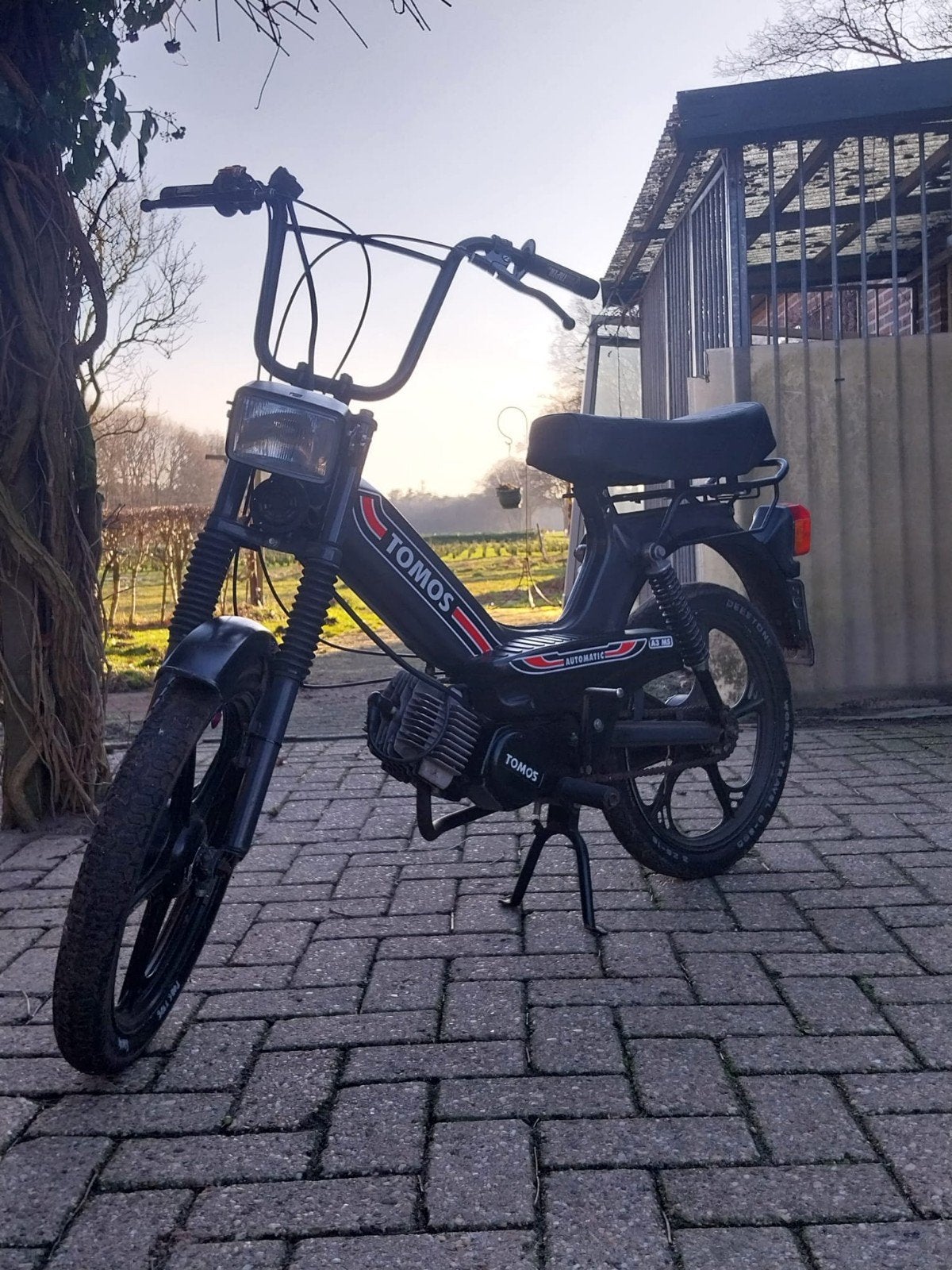 Tomos A35 50cc Donker Grijs, Fietsen en Brommers, Brommers | Tomos, Ophalen, Gebruikt, 50 cc, Standard
