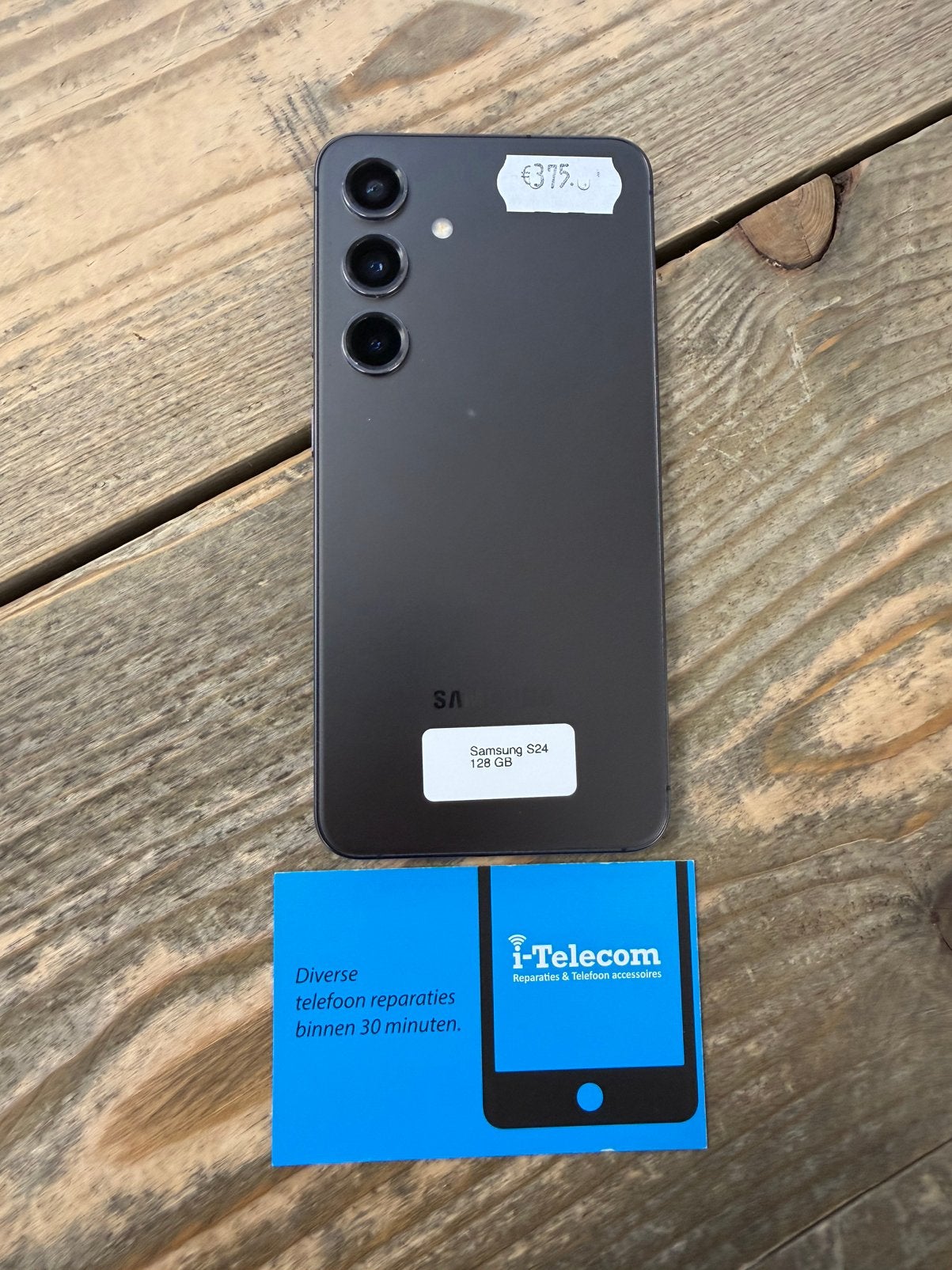 Samsung galaxy s24 gray 128 GB met garantie, Telecommunicatie, Mobiele telefoons | Samsung, 128 GB, Ophalen of Verzenden, Zwart