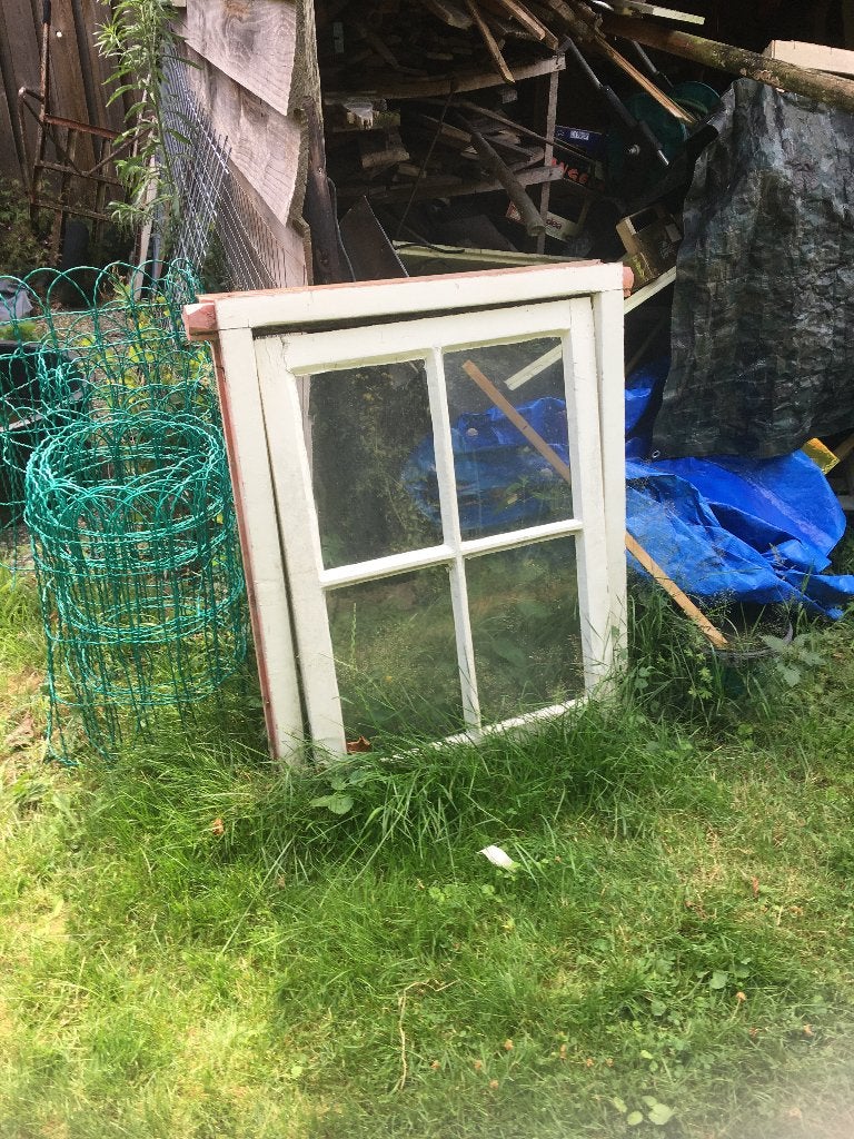 antiek bouwhout dak sporen, Ophalen, Gebruikt, Eiken, Balk