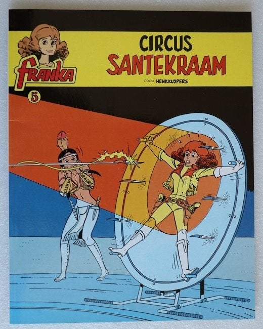 Franka 5: Circus Santekraam (Henk Kuijpers), Eén stripboek, Ophalen of Verzenden, Zo goed als nieuw, Henk Kuijpers