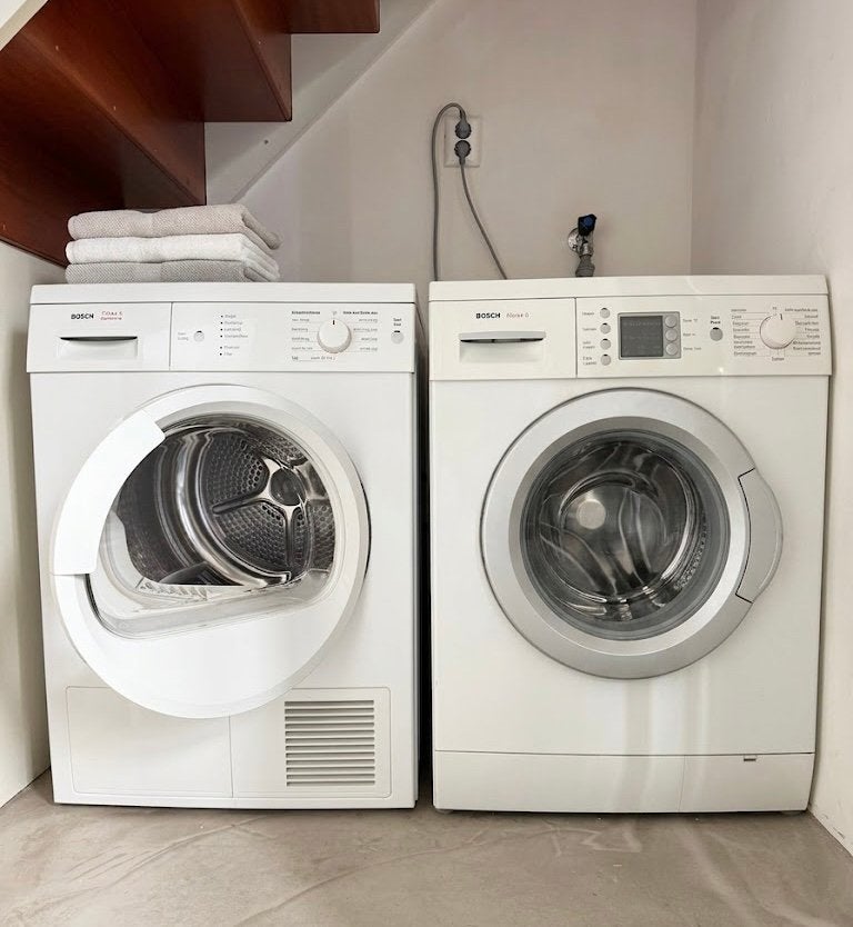 Bosch Maxx 6 Washer & Dryer Set, Ophalen, Overige typen, 8 tot 10 kg, Zo goed als nieuw