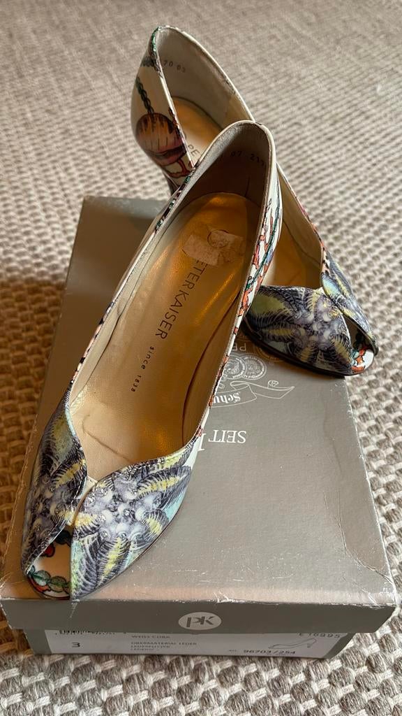 Unieke Peter Kaiser pumps, als nieuw maat 3, Ophalen of Verzenden, Zo goed als nieuw, Overige kleuren, Pumps