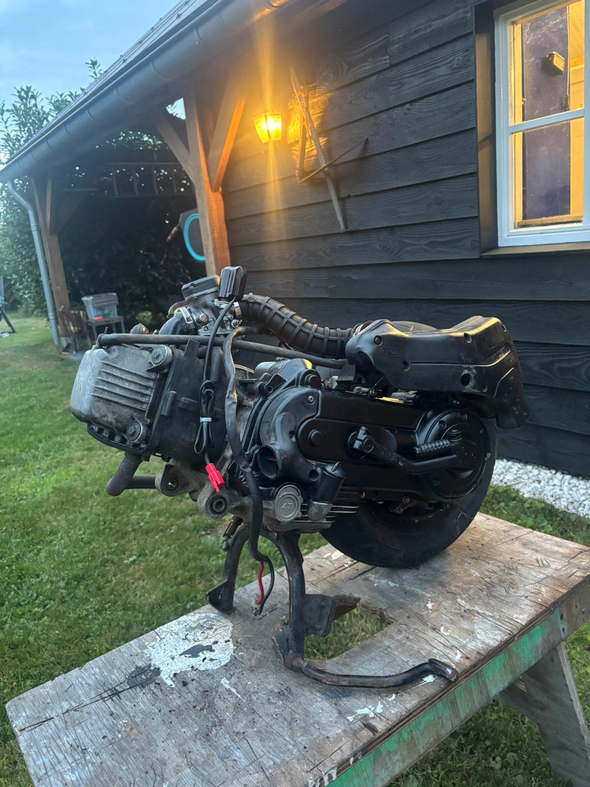 Piaggio blok 50cc 4t ( PLUG AND PLAY ! ), Ophalen, Zo goed als nieuw, Blok, Piaggio