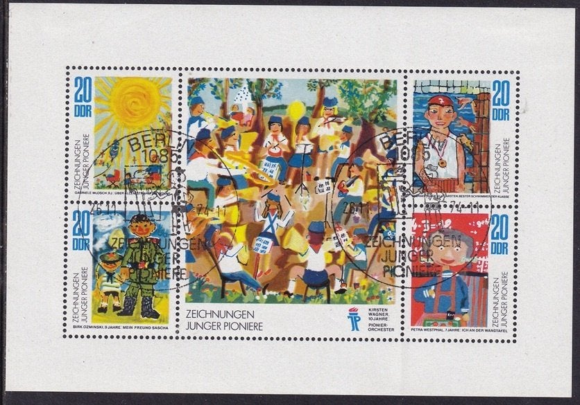 B498 - DDR Oost Duitsland michel 1991/1994 gestempeld in, Verzenden, DDR, Gestempeld